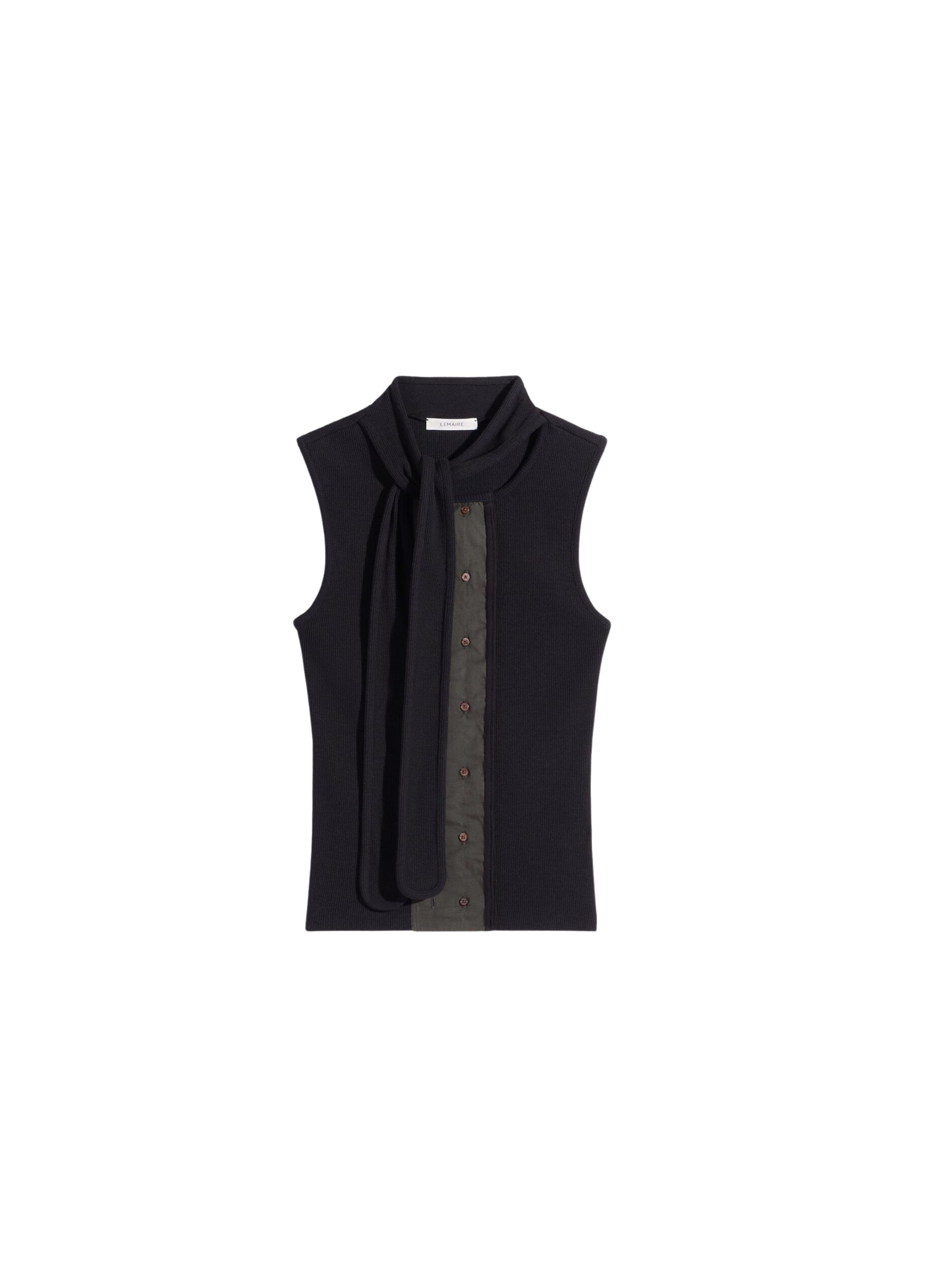 Lemaire Asymmetrical Fitted Top in Jersey