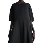 Lemaire-Balloon-Dress-in-Crepe-De-Chine-Viscose-coveti-6-scaled36764_nobg Lemaire Balloon Dress in Crepe De Chine Viscose - Dresses - Parisian Minimalist Luxury at Coveti