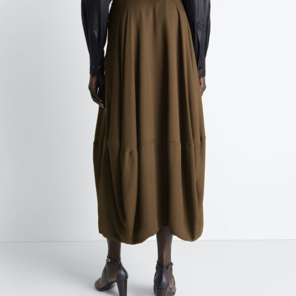 Lemaire Balloon Skirt in Crepe De Chine Viscose - Skirts - Parisian Minimalist Luxury at Coveti