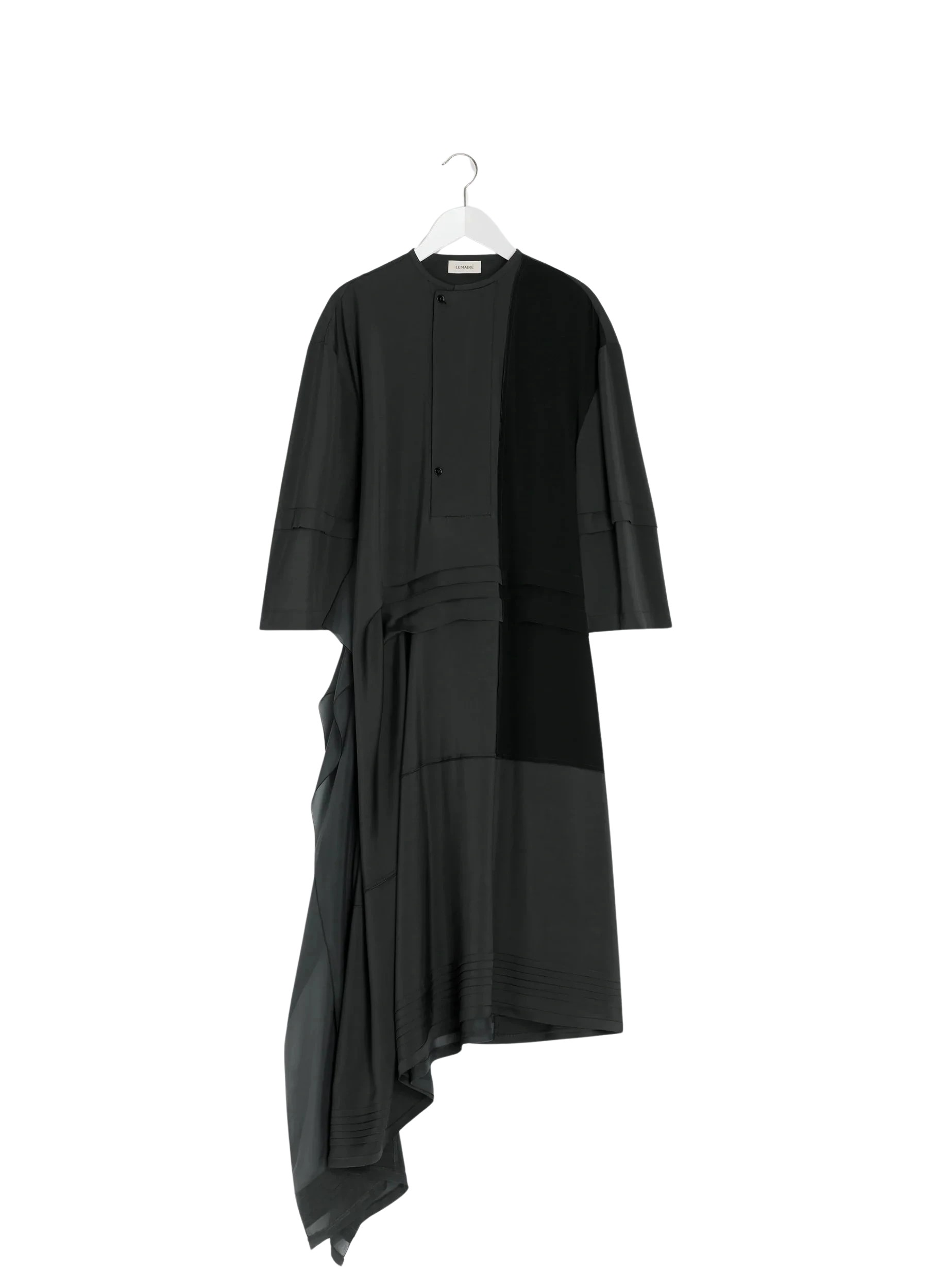 Lemaire Blouse Dress with Pleats in Silk