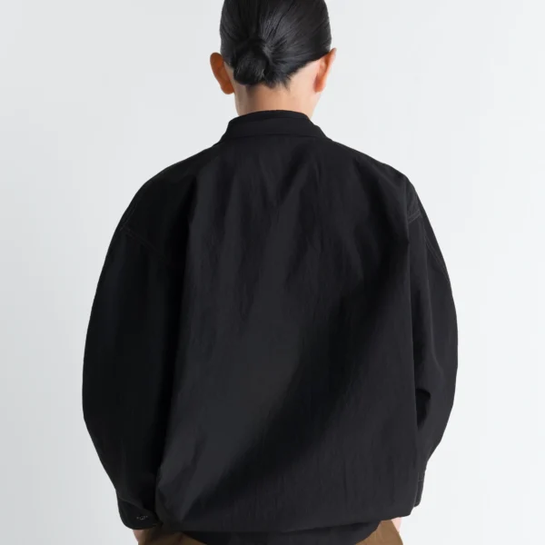 Lemaire Blouse with Scarf in Crepe Cotton - Tops - Parisian Minimalist Luxury at Coveti