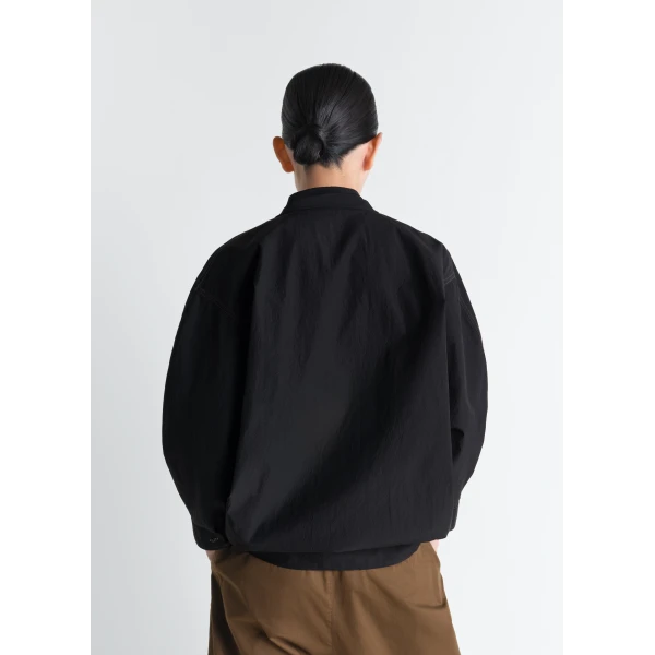 Lemaire Blouse with Scarf in Crepe Cotton, view 2