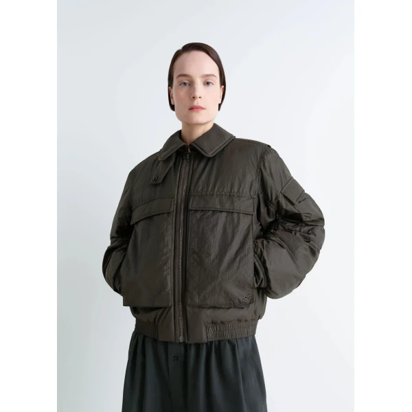 Lemaire Bomber in Light Nylon Jacket, view 3