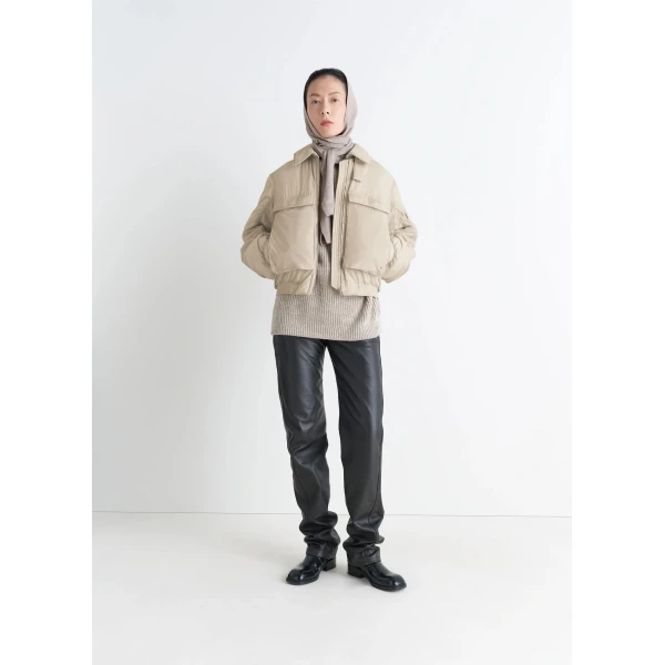 Lemaire Bomber in Light Nylon Jacket, view 4