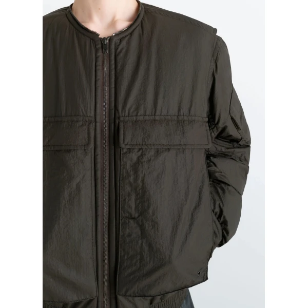 Lemaire Bomber in Light Nylon Jacket, view 5