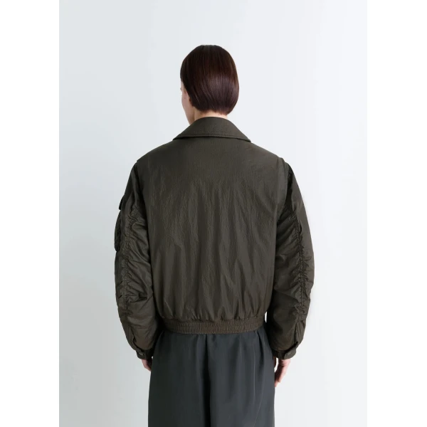 Lemaire Bomber in Light Nylon Jacket, view 6