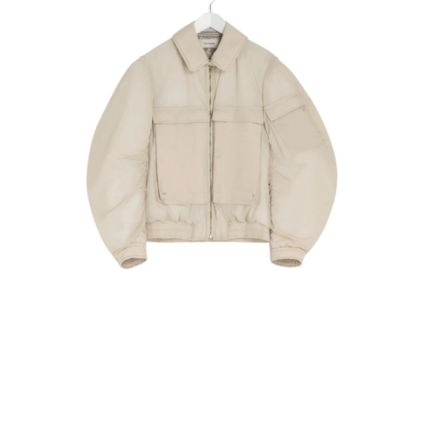 Lemaire Bomber in Light Nylon - Jackets - Parisian Minimalist Luxury at Coveti