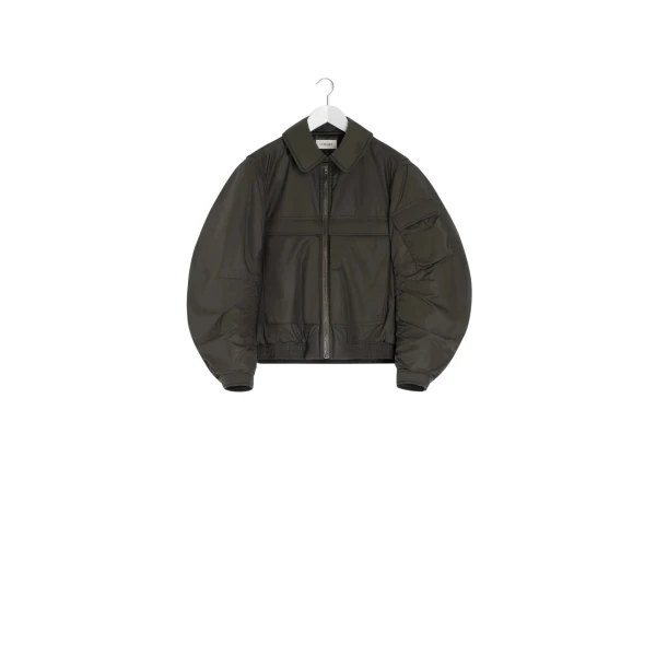 Lemaire Bomber in Light Nylon - Jackets - Parisian Minimalist Luxury at Coveti