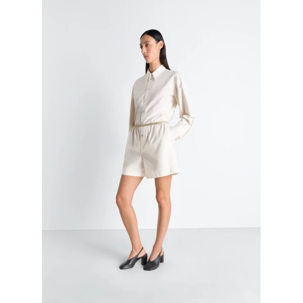 Lemaire Boxer Shorts in Washed Cotton Silk, view 3