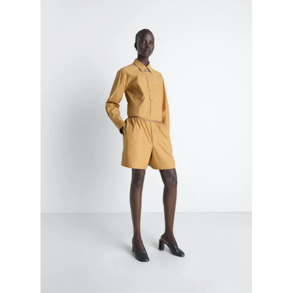 Lemaire Boxer Shorts in Washed Cotton Silk, view 2