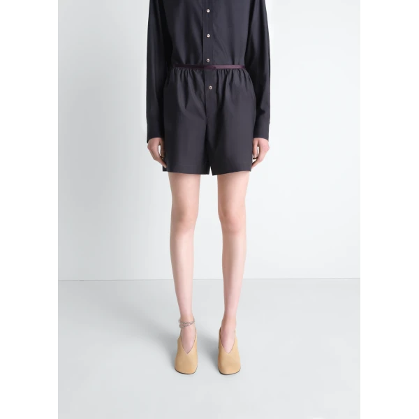 Lemaire Boxer Shorts in Washed Cotton Silk, view 3