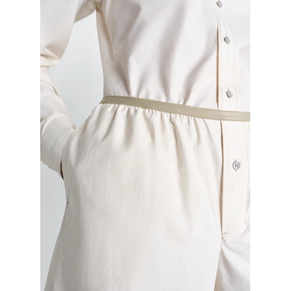 Lemaire Boxer Shorts in Washed Cotton Silk, view 5