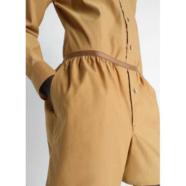 Lemaire Boxer Shorts in Washed Cotton Silk, view 4