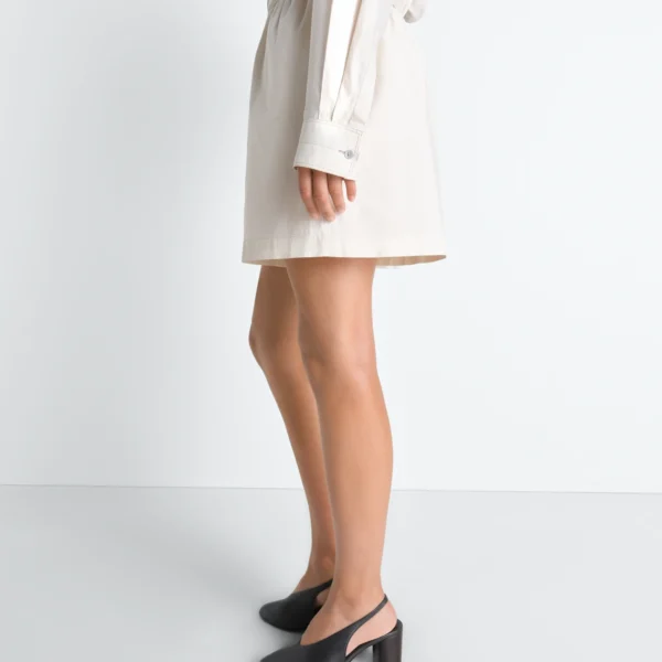 Lemaire Boxer Shorts in Washed Cotton Silk - Shorts - Parisian Minimalist Luxury at Coveti