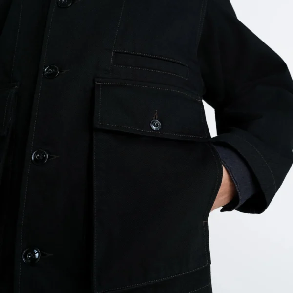 Lemaire Boxy Jacket in Denim - Jackets - Parisian Minimalist Luxury at Coveti