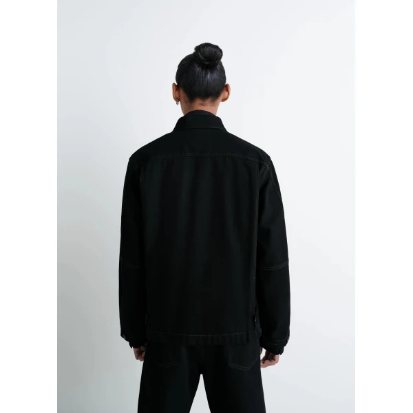 Lemaire Boxy Jacket in Denim, view 7
