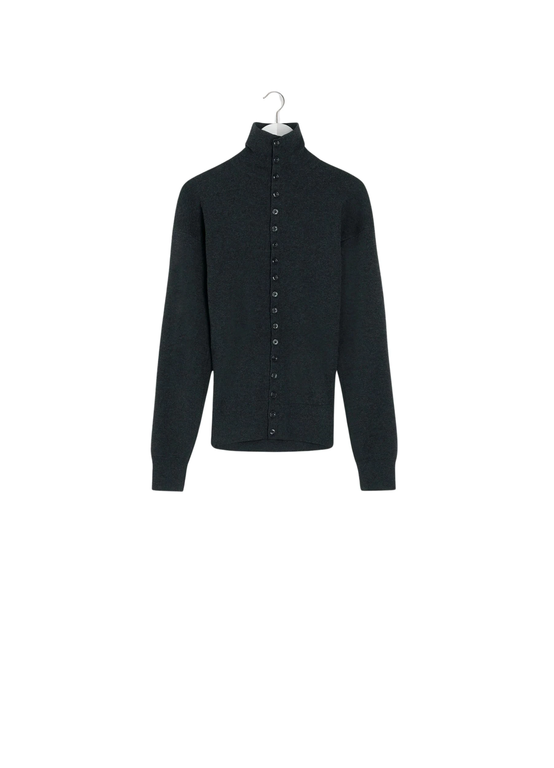 Lemaire-Buttoned-Fitted-Cardigan-in-Fine-Wool-coveti54842_nobg Lemaire Buttoned Fitted Cardigan in Fine Wool - Knitwear - Parisian Minimalist Luxury at Coveti