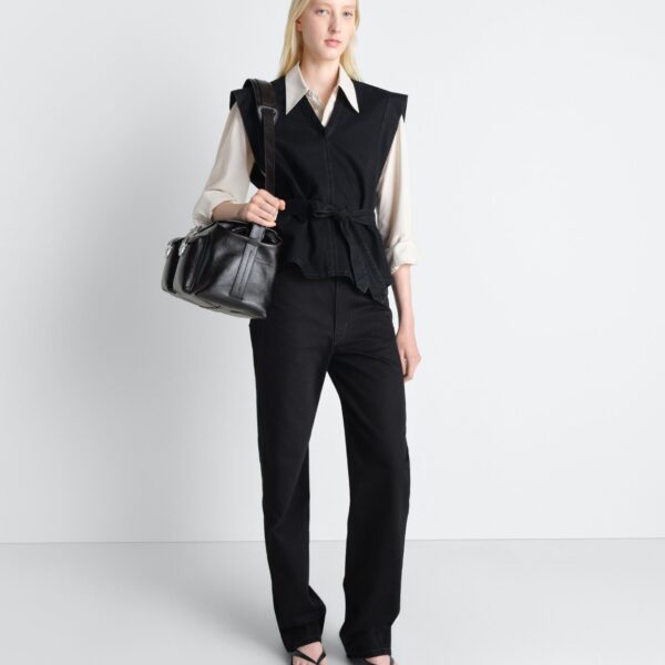 Lemaire Chasuble in Denim - Tops - Parisian Minimalist Luxury at Coveti