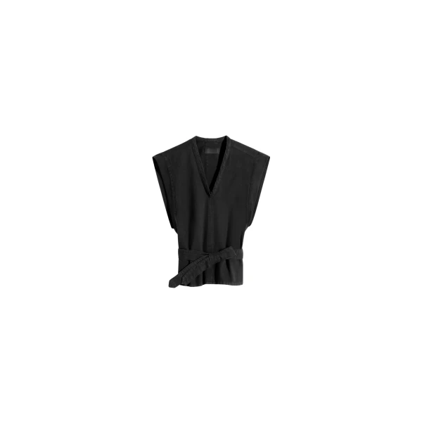 Lemaire Chasuble in Denim - Tops - Parisian Minimalist Luxury at Coveti