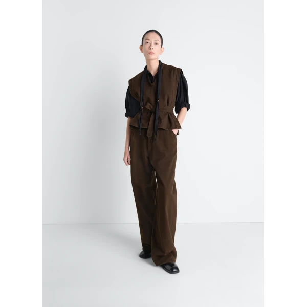 Lemaire Chasuble in Dyed Broken Twill Top, view 4