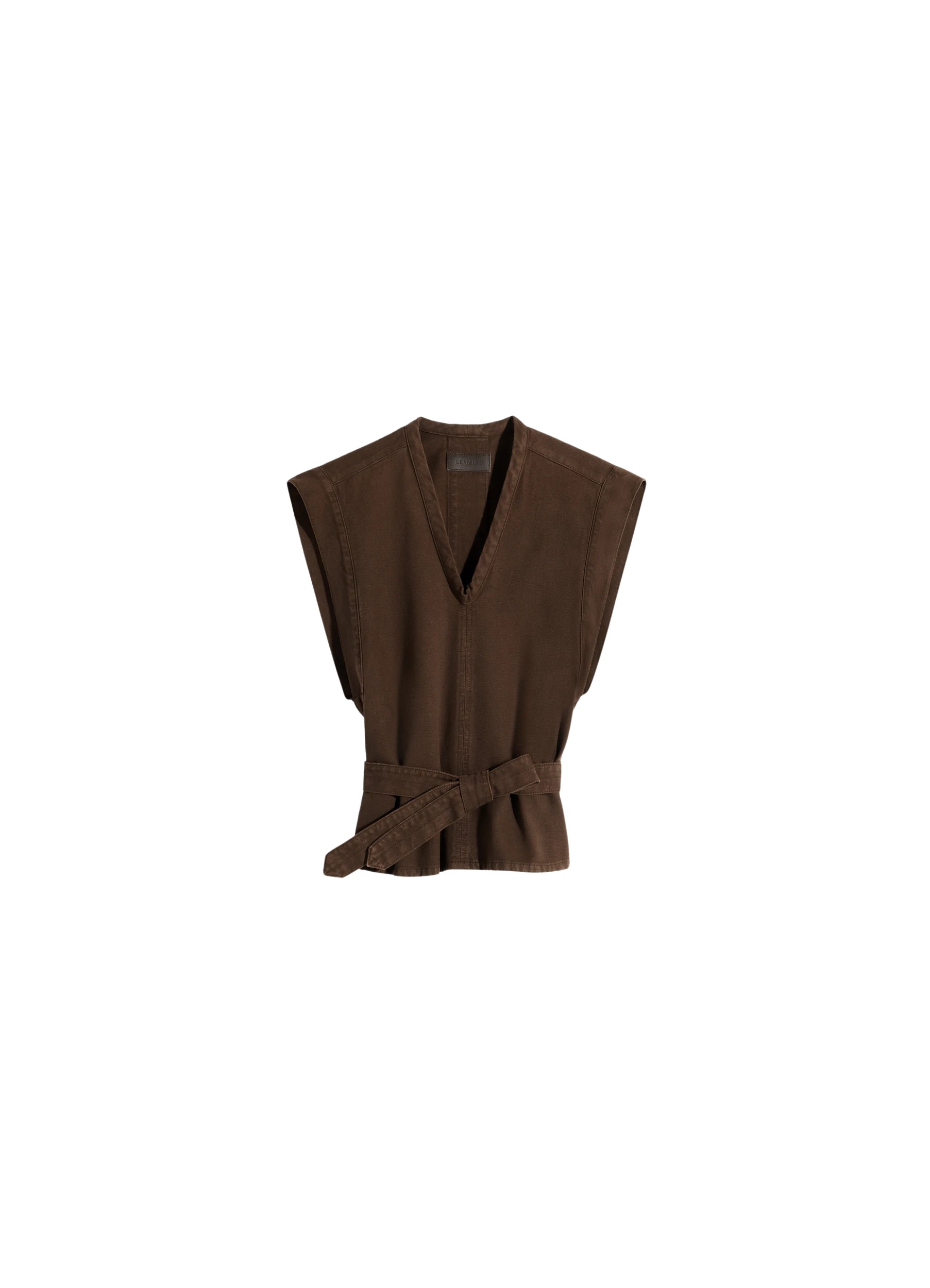 Lemaire Chasuble in Dyed Broken Twill Top