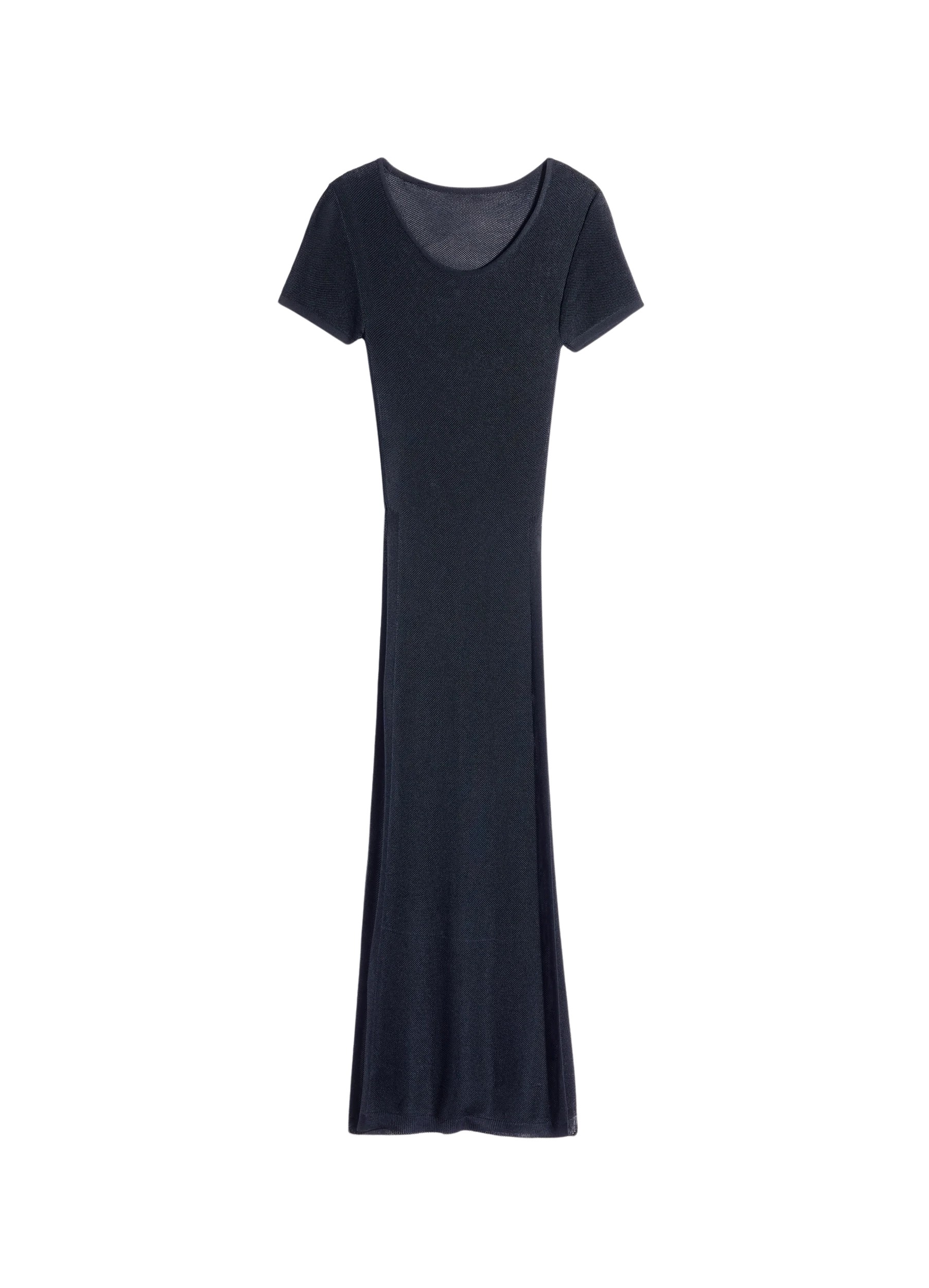 Lemaire Column Dress in Shiny Viscose