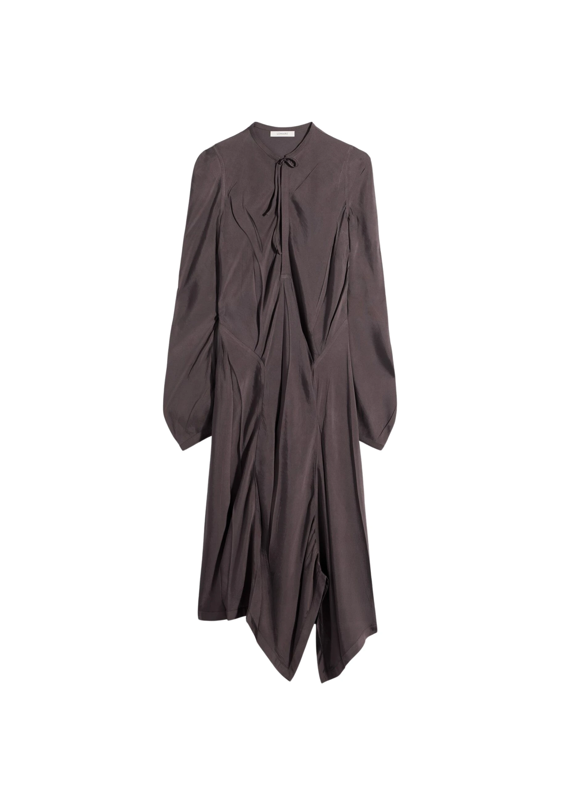 Lemaire-Creased-Bias-Dress-in-Poly-Viscose-Twill-coveti-scaled73299_nobg Lemaire Creased Bias Dress in Poly Viscose Twill - Dresses - Parisian Minimalist Luxury at Coveti