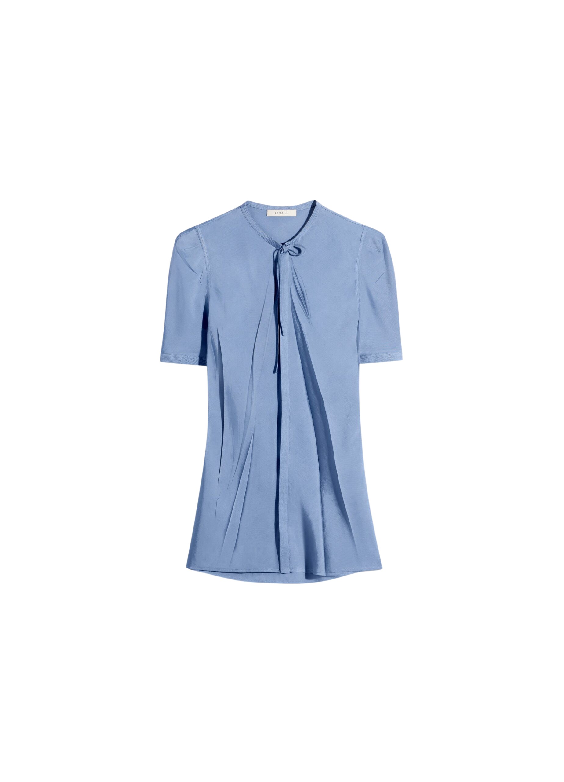 Lemaire Creased Fitted Shirt in Poly Viscose Twill
