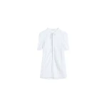 Lemaire Creased Fitted Shirt in Poly Viscose Twill - Tops - Parisian Minimalist Luxury at Coveti