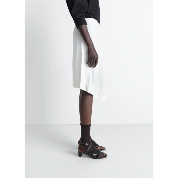 Lemaire Creased Foulard Skirt in Poly Viscose Twill, view 4