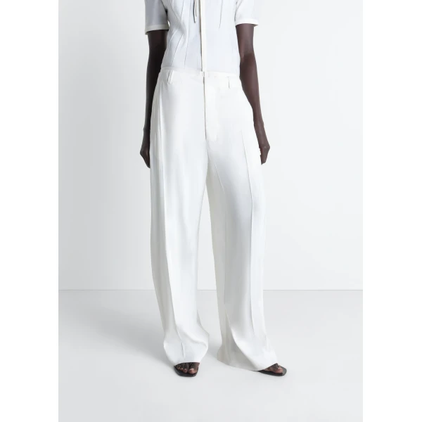 Lemaire Creased Soft Pants in Poly Viscose Twill, view 3