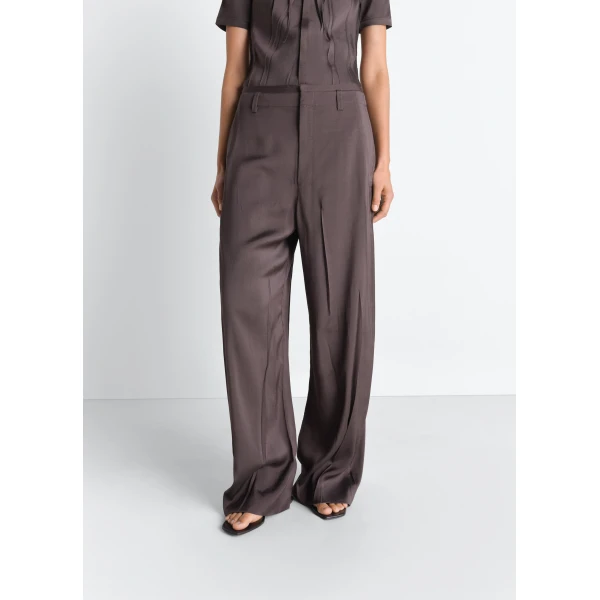 Lemaire Creased Soft Pants in Poly Viscose Twill, view 4