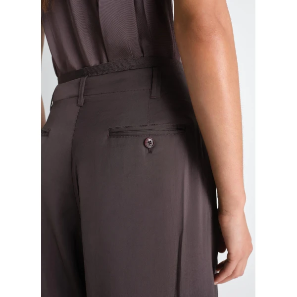 Lemaire Creased Soft Pants in Poly Viscose Twill, view 5