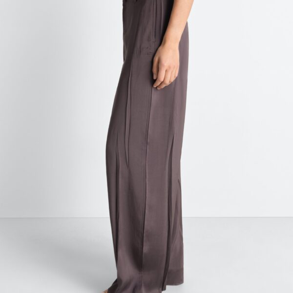 Lemaire Creased Soft Pants in Poly Viscose Twill - Pants - Parisian Minimalist Luxury at Coveti