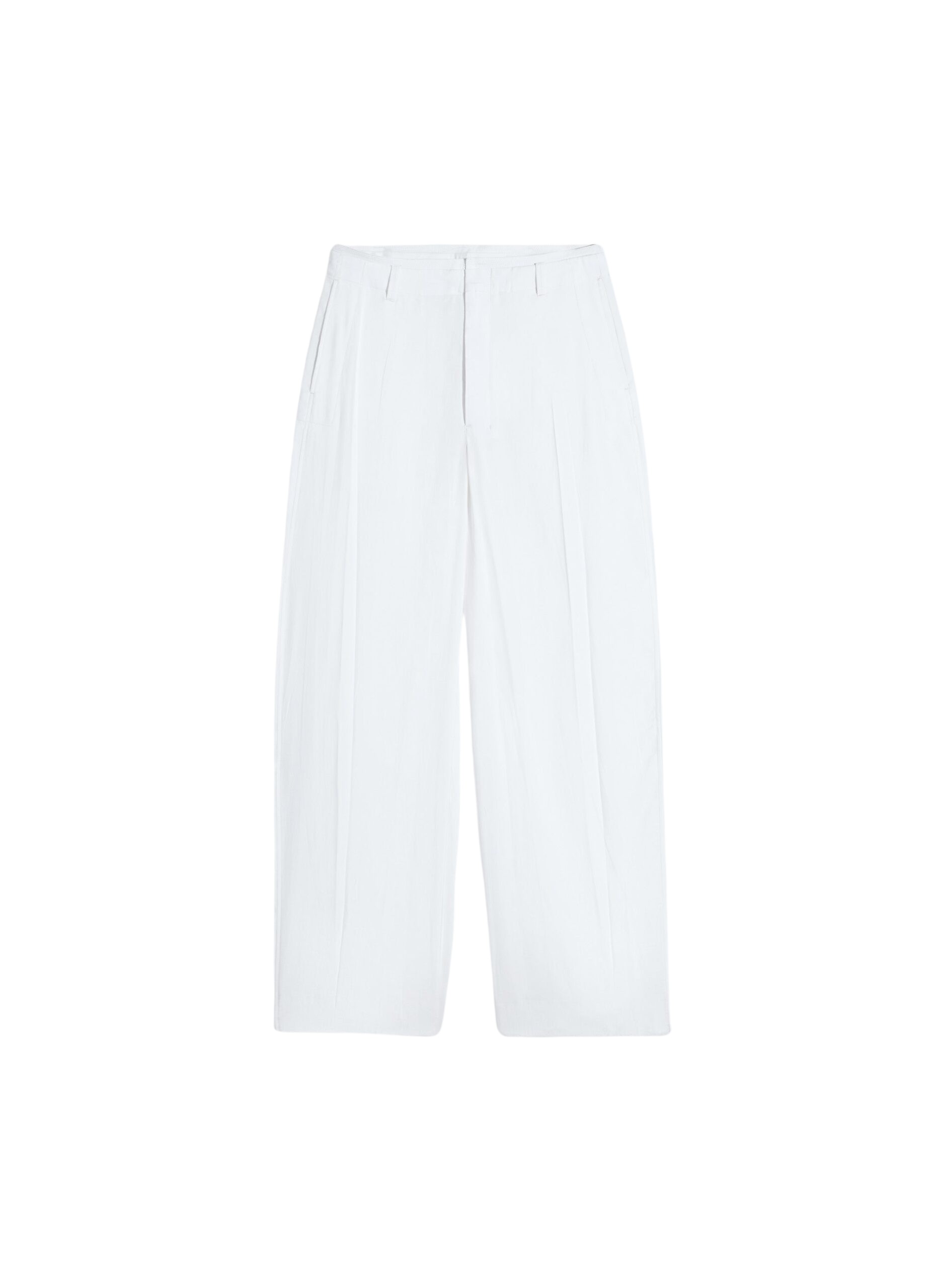 Lemaire Creased Soft Pants in Poly Viscose Twill