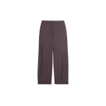 Lemaire Creased Soft Pants in Poly Viscose Twill - Pants - Parisian Minimalist Luxury at Coveti