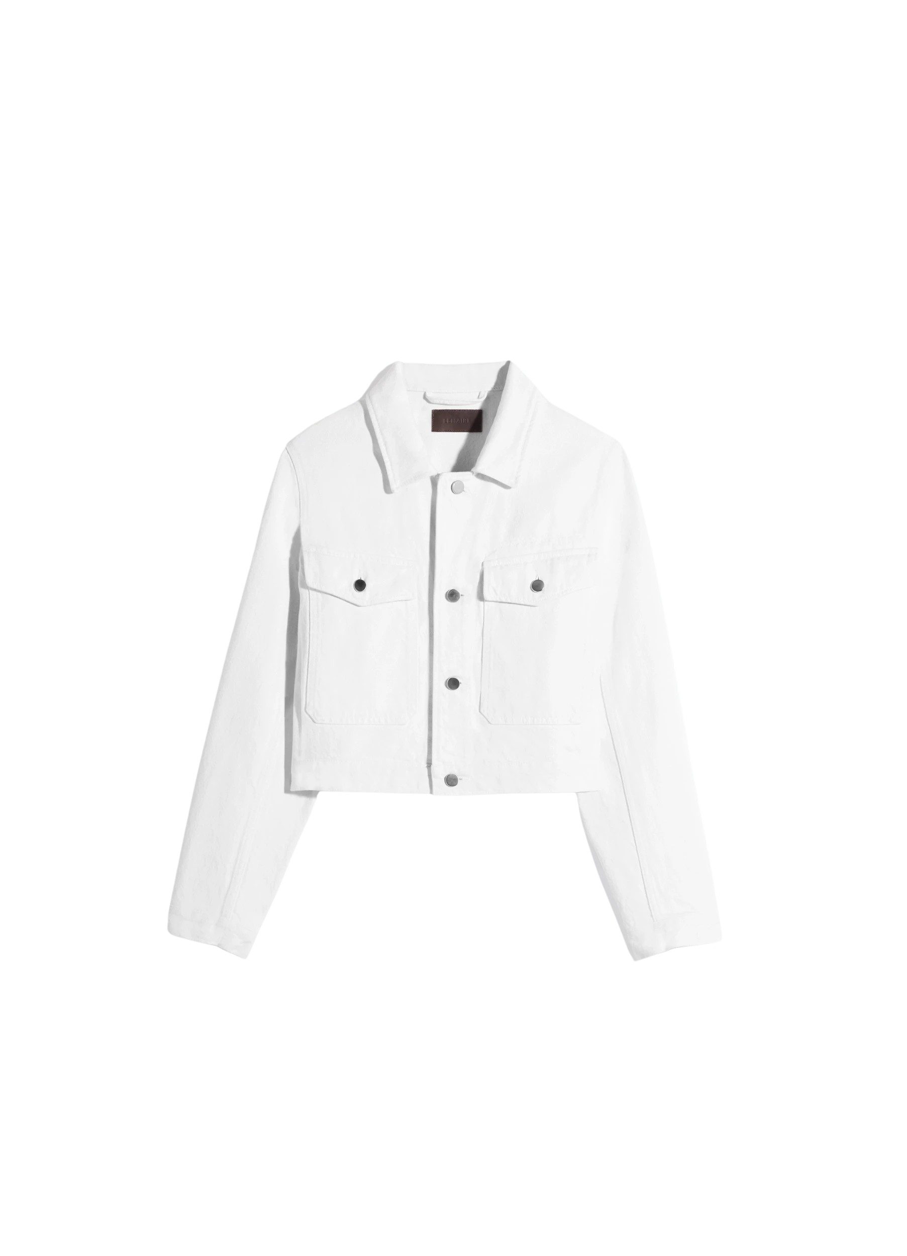 Lemaire Cropped Blouson in Denim Jacket