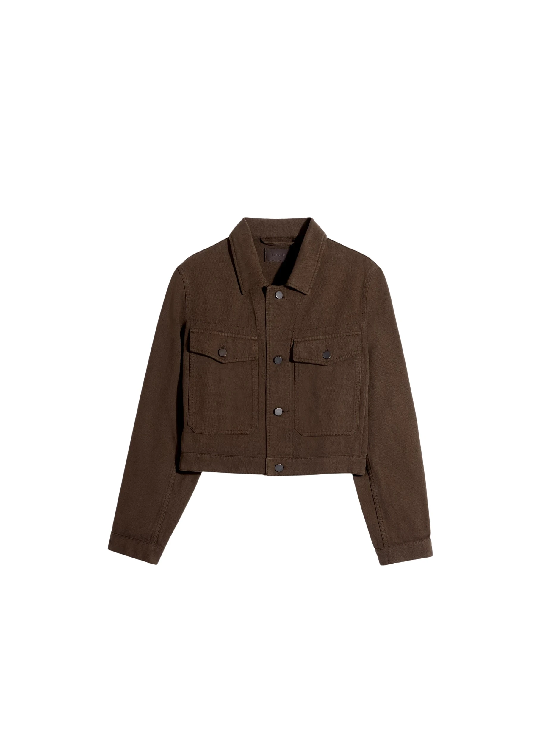 Lemaire-Cropped-Blouson-in-Dyed-Heavy-Broken-Twill-coveti60791_nobg Lemaire Cropped Blouson in Dyed Heavy Broken Twill - Jackets - Parisian Minimalist Luxury at Coveti