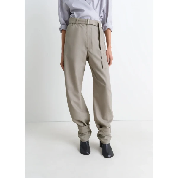 Lemaire Curved Tailored Pants in Polywool, view 4