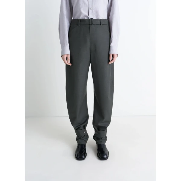 Lemaire Curved Tailored Pants in Polywool, view 4