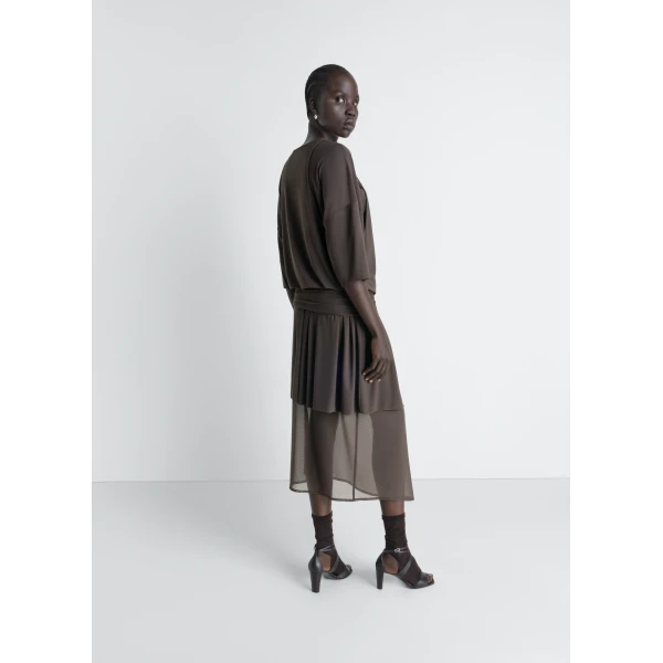 Lemaire Double Layer Dress in Mesh, view 2