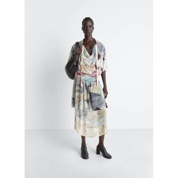 Lemaire Double Layer Dress in Mesh, view 3