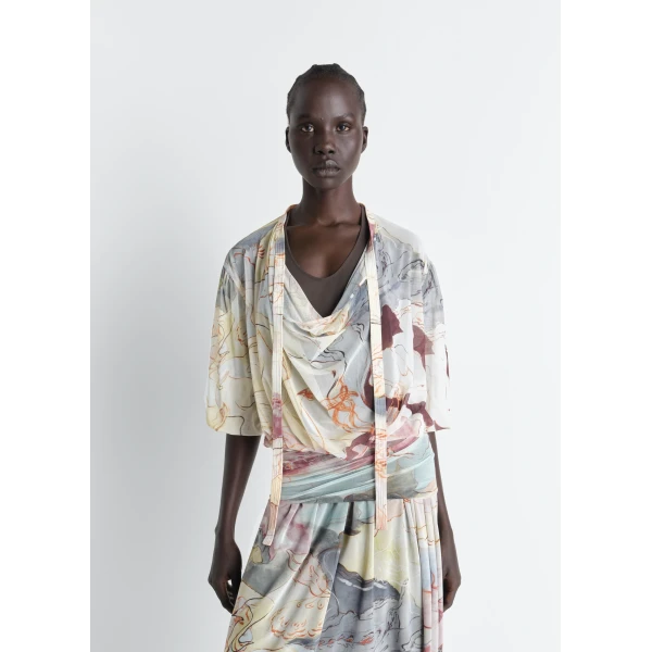 Lemaire Double Layer Dress in Mesh, view 4