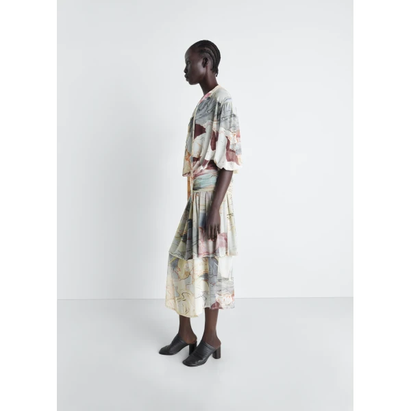 Lemaire Double Layer Dress in Mesh, view 5