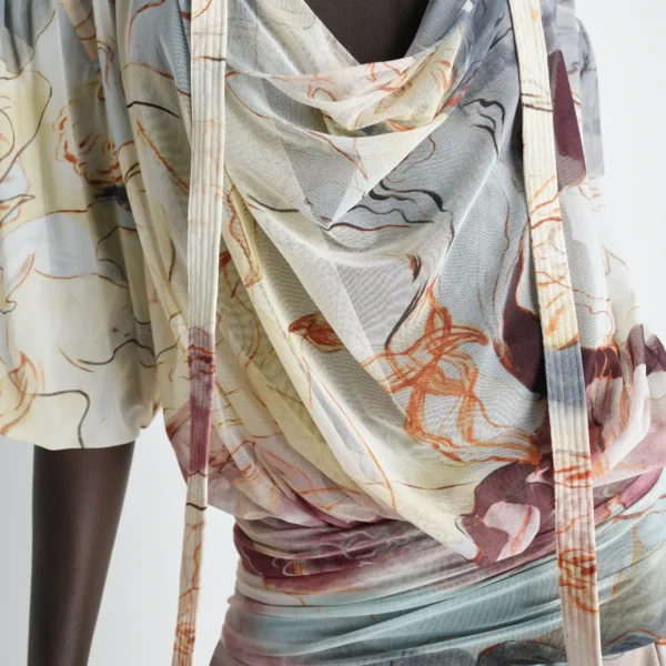 Lemaire Double Layer Dress in Mesh - Dresses - Parisian Minimalist Luxury at Coveti