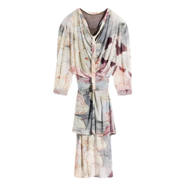 Lemaire Double Layer Dress in Mesh - Dresses - Parisian Minimalist Luxury at Coveti