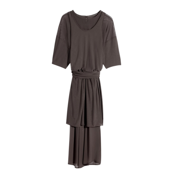 Lemaire Double Layer Dress in Mesh - Dresses - Parisian Minimalist Luxury at Coveti