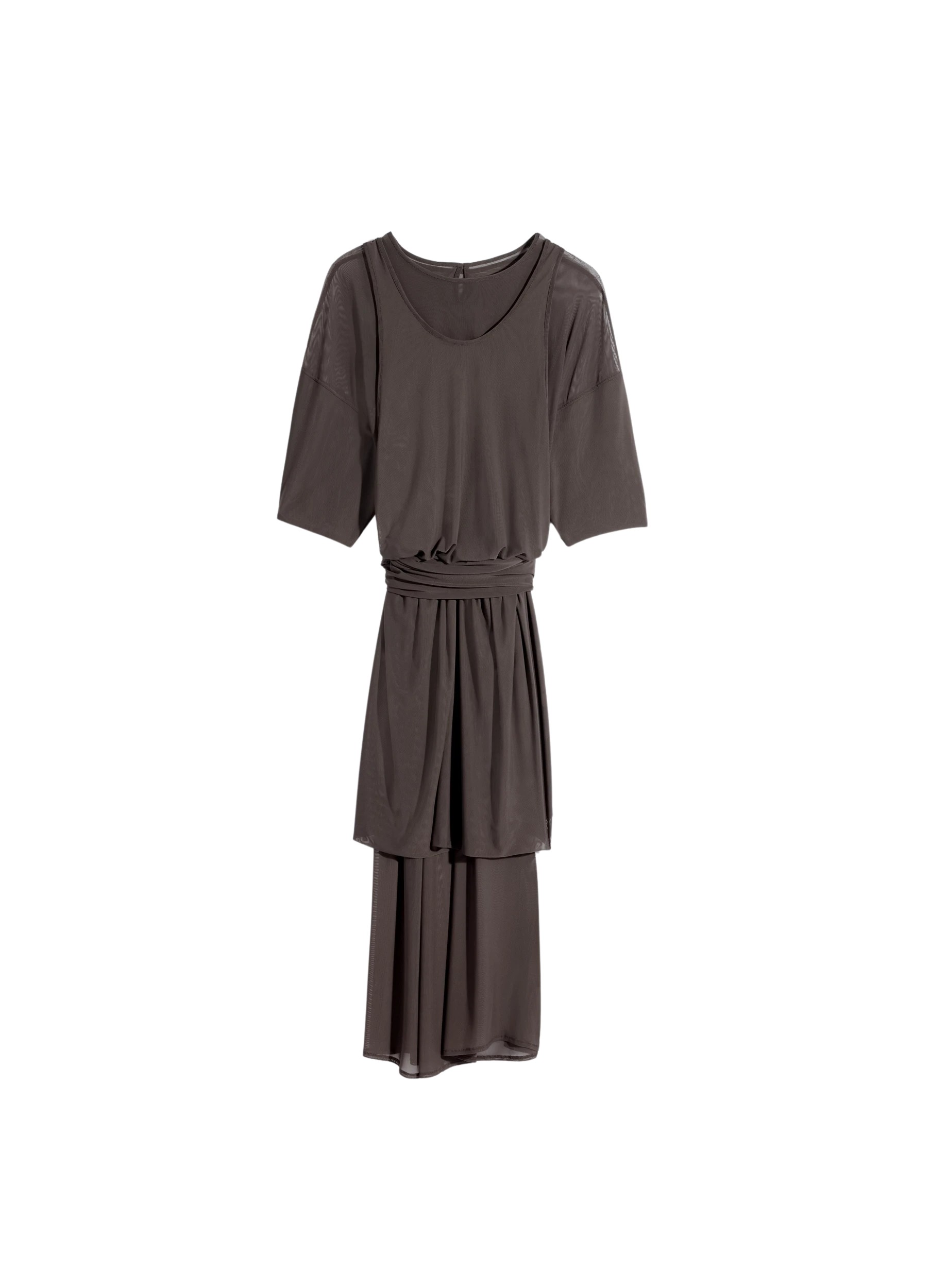 Lemaire Double Layer Dress in Mesh