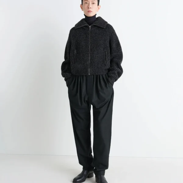 Lemaire Drawstring Pants in Cashmere - Pants - Parisian Minimalist Luxury at Coveti