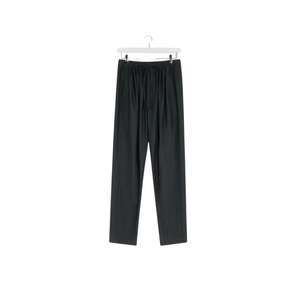 Lemaire Drawstring Pants in Cashmere - Pants - Parisian Minimalist Luxury at Coveti
